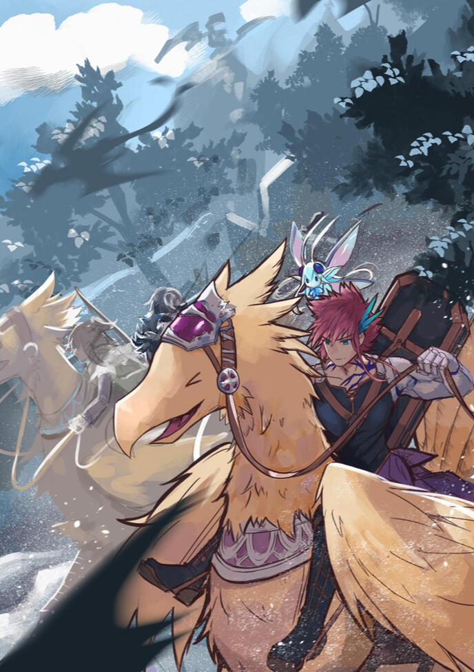 axebeak riding